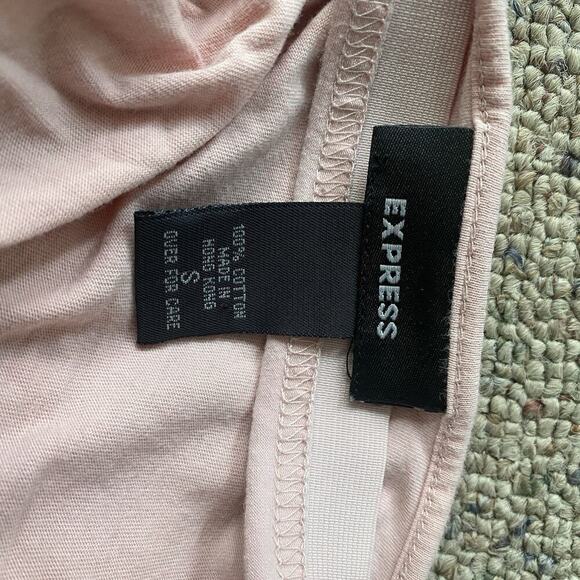 VTG Expess Women S Cami Built-In Bra Cotton Tank Top Adjustable Strap Pink Sexy - Picture 3 of 7